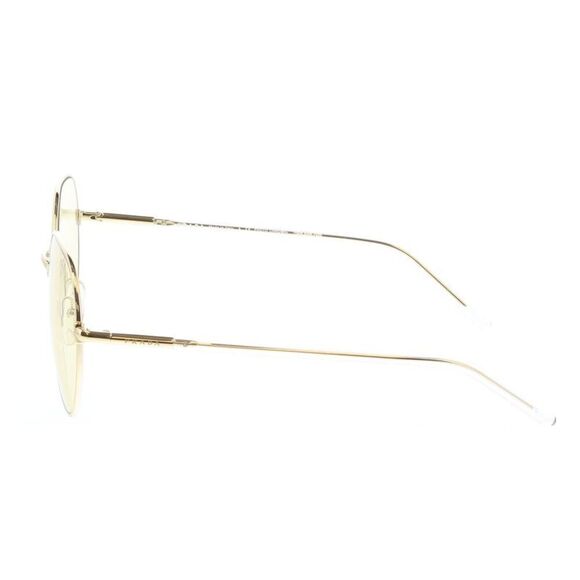 Prada 0PR 65XS ZVN01F Pale Gold Round Sunglasses - Picture 3 of 5